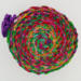 This view is looking straight down into the bowl showing the variety and colors of all of the fabric used. This view is looking straight down into the bowl showing the variety and colors of all of the fabric used.